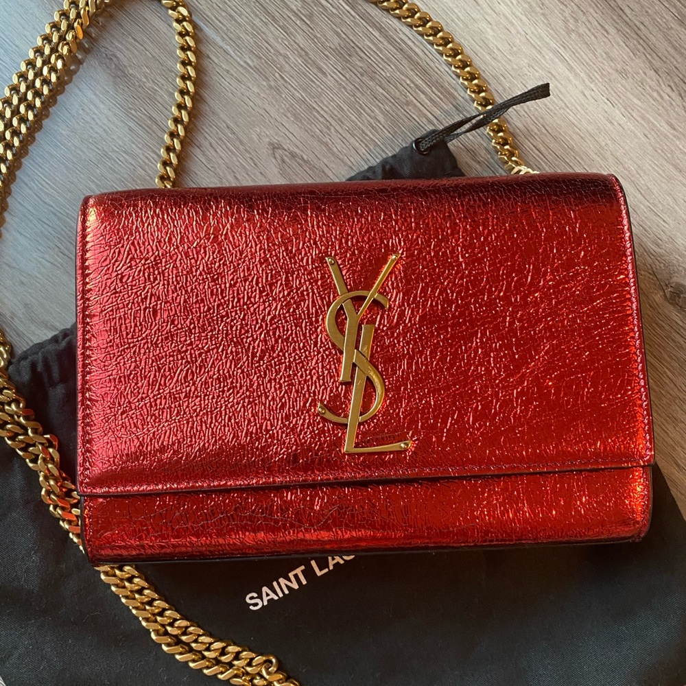 Ysl Metallic Kate Bag - Limited Edition